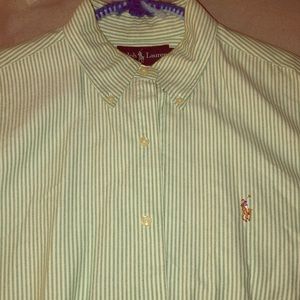 Ralph Lauren classic fit M button down men’s